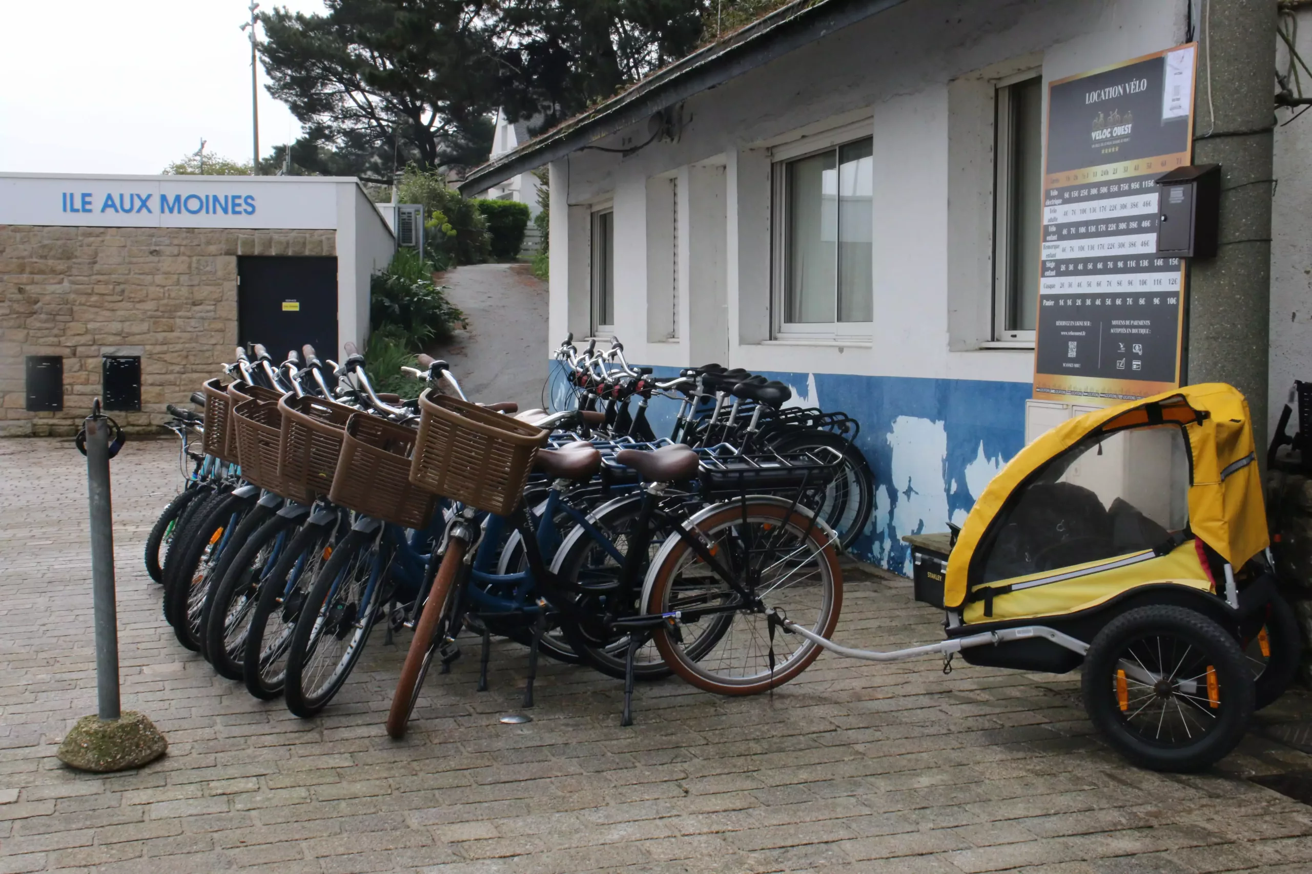 Île aux Moines Location de vélos