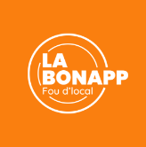 logo LA BonApp partenaire de Vannes Location de vélos Véloc'Ouest