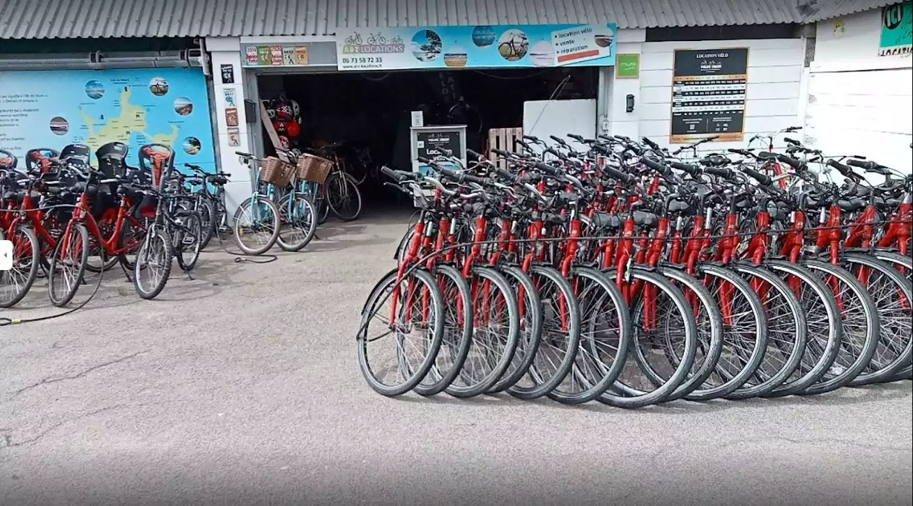 Location de vélos sur l'Île d'Arz