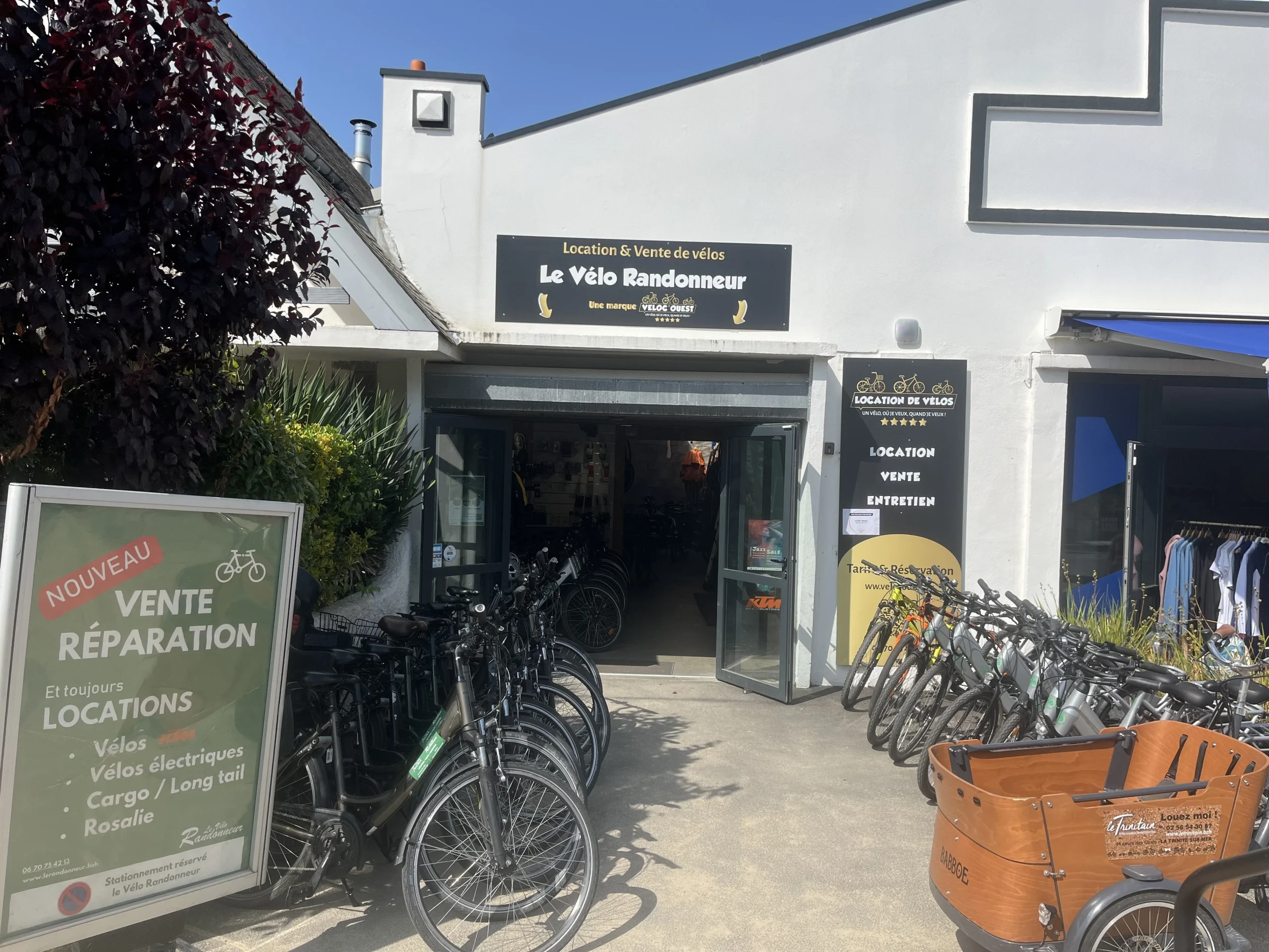 location velo carnac