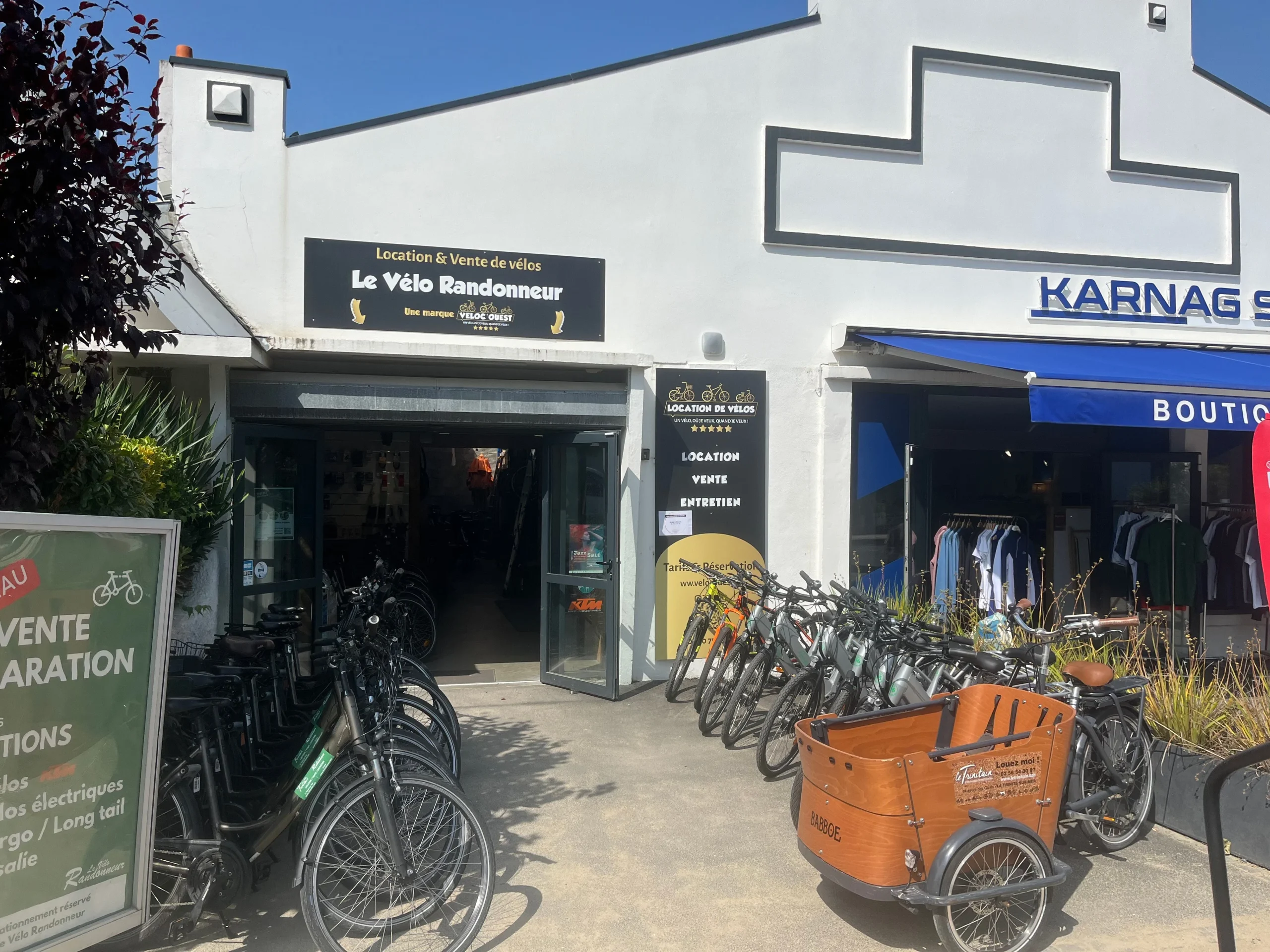 louer un vélo à carnac