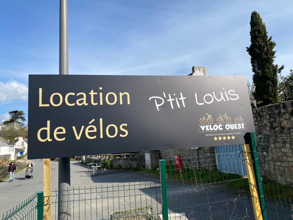 location de vélos sur l'île aux moines avec ptit louis locations