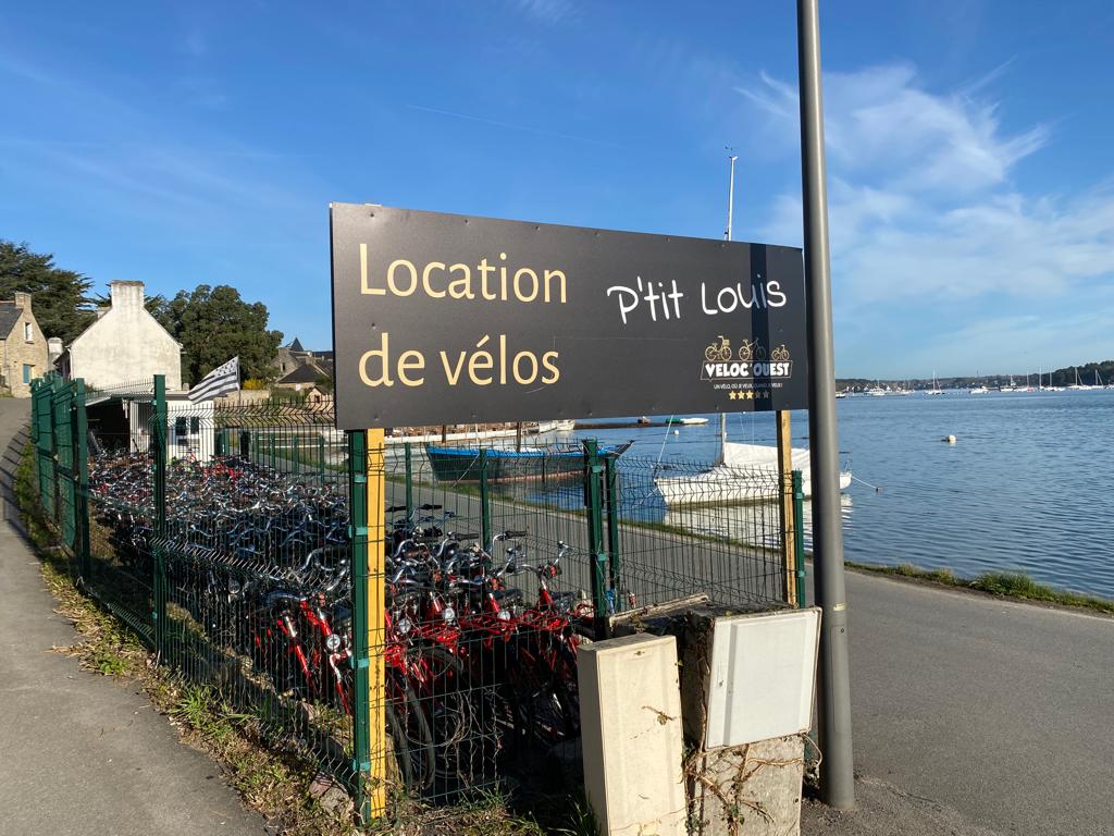 location de vélos sur l'île aux moines avec ptit louis locations