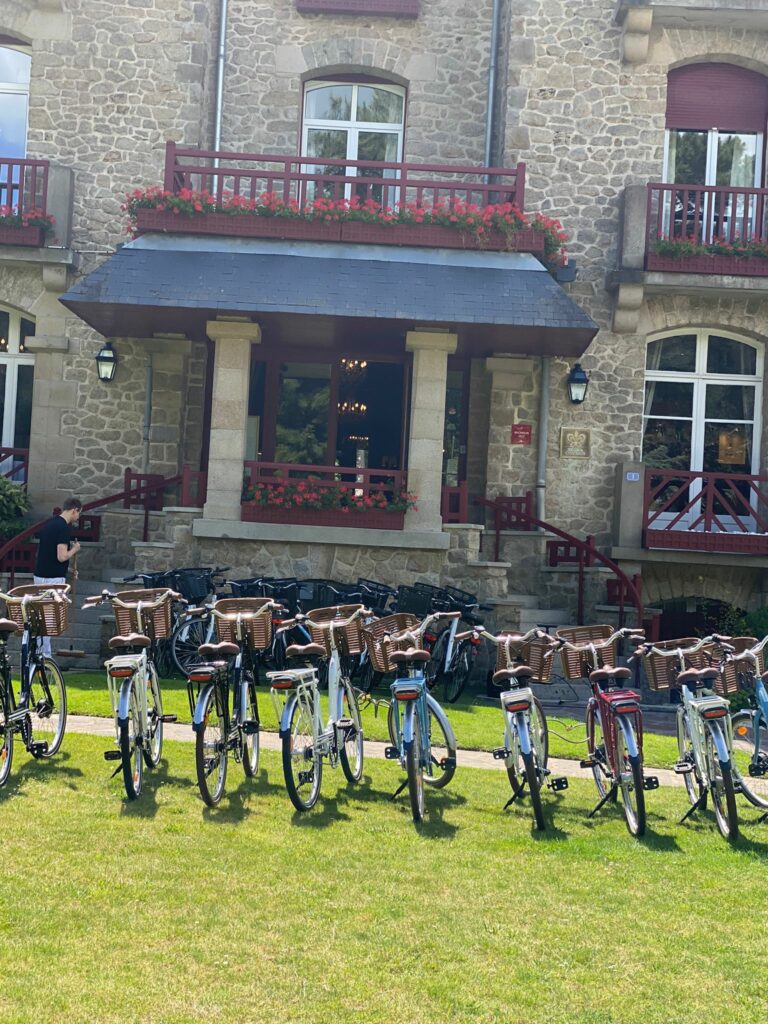 Flotte de vélos pour séminaire à vélo.