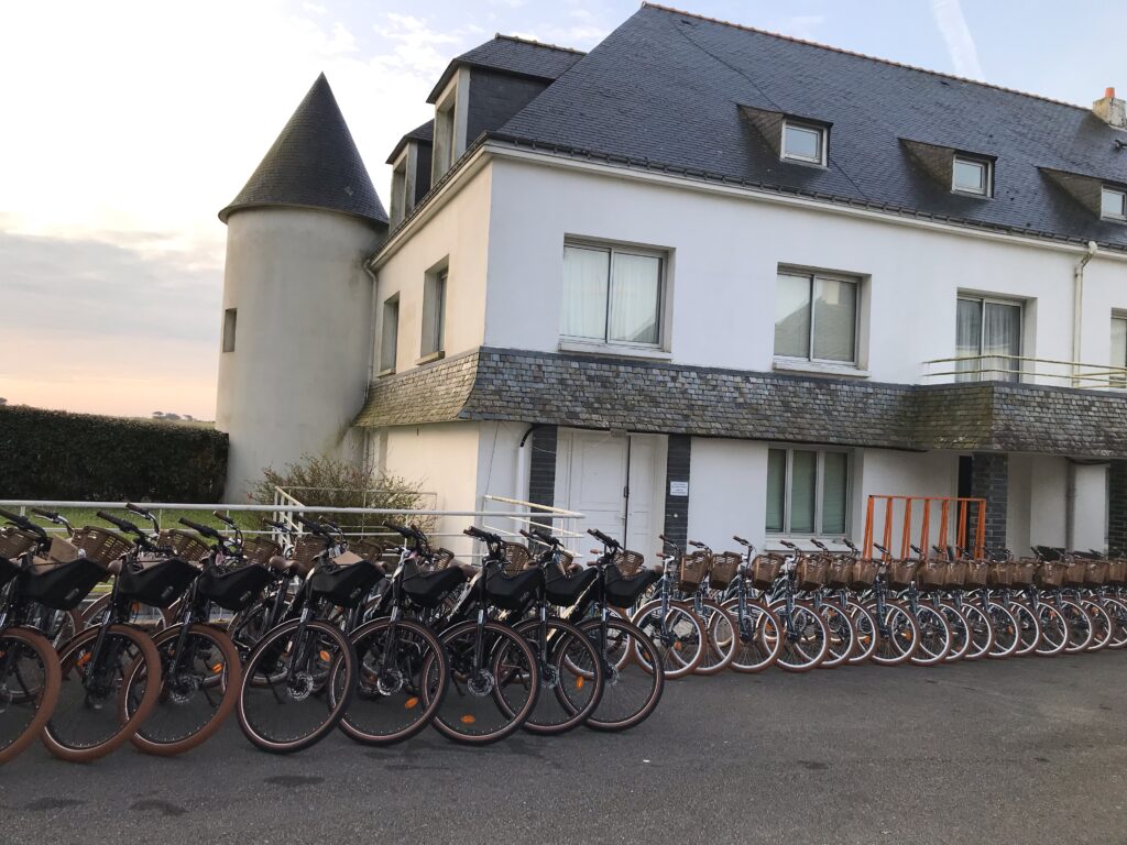 Hotel partenaire Véloc'Ouest flotte de vélos en location Belle Île en Mer