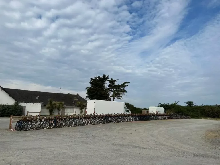 Photo de séminaire à vélo