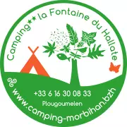 logo camping la fontaine du hallate
